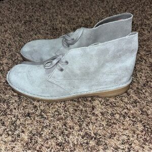 Clarks Originals Desert Boot Suede Chukka Greystone Men’s Size 11 M New